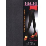 【Etaly】彩色踩腳型秋冬褲襪-鐵灰